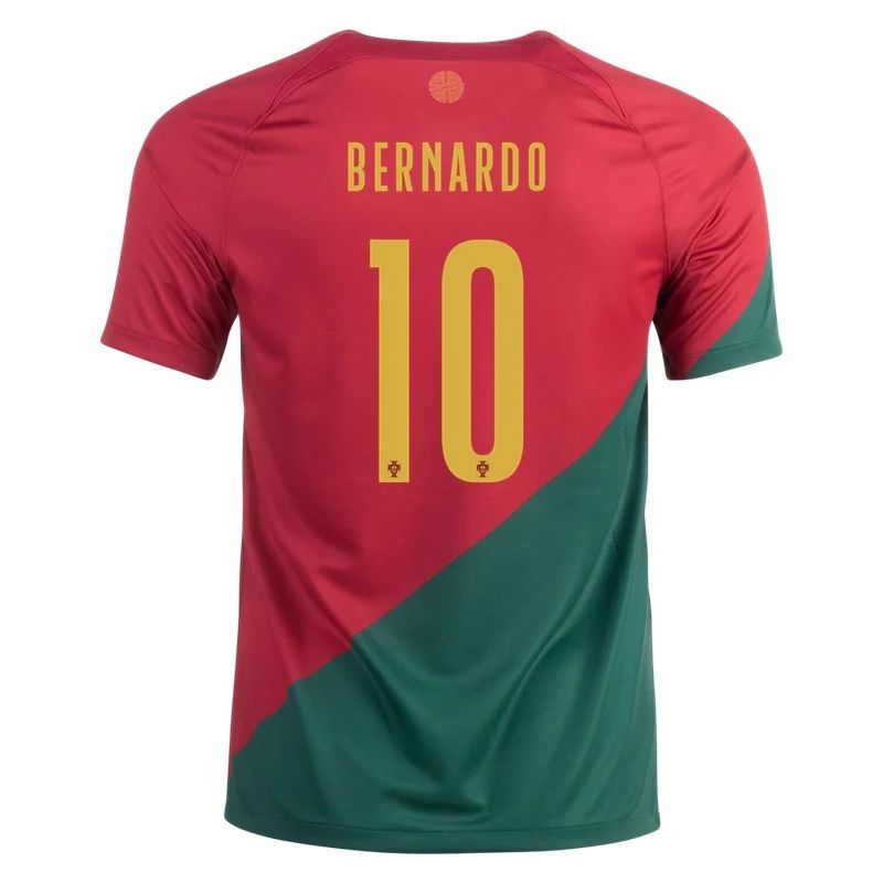 2022 Bernardo Silva #10 Portugal Home Jersey-mysite Custom Football Kit- Nextkits
