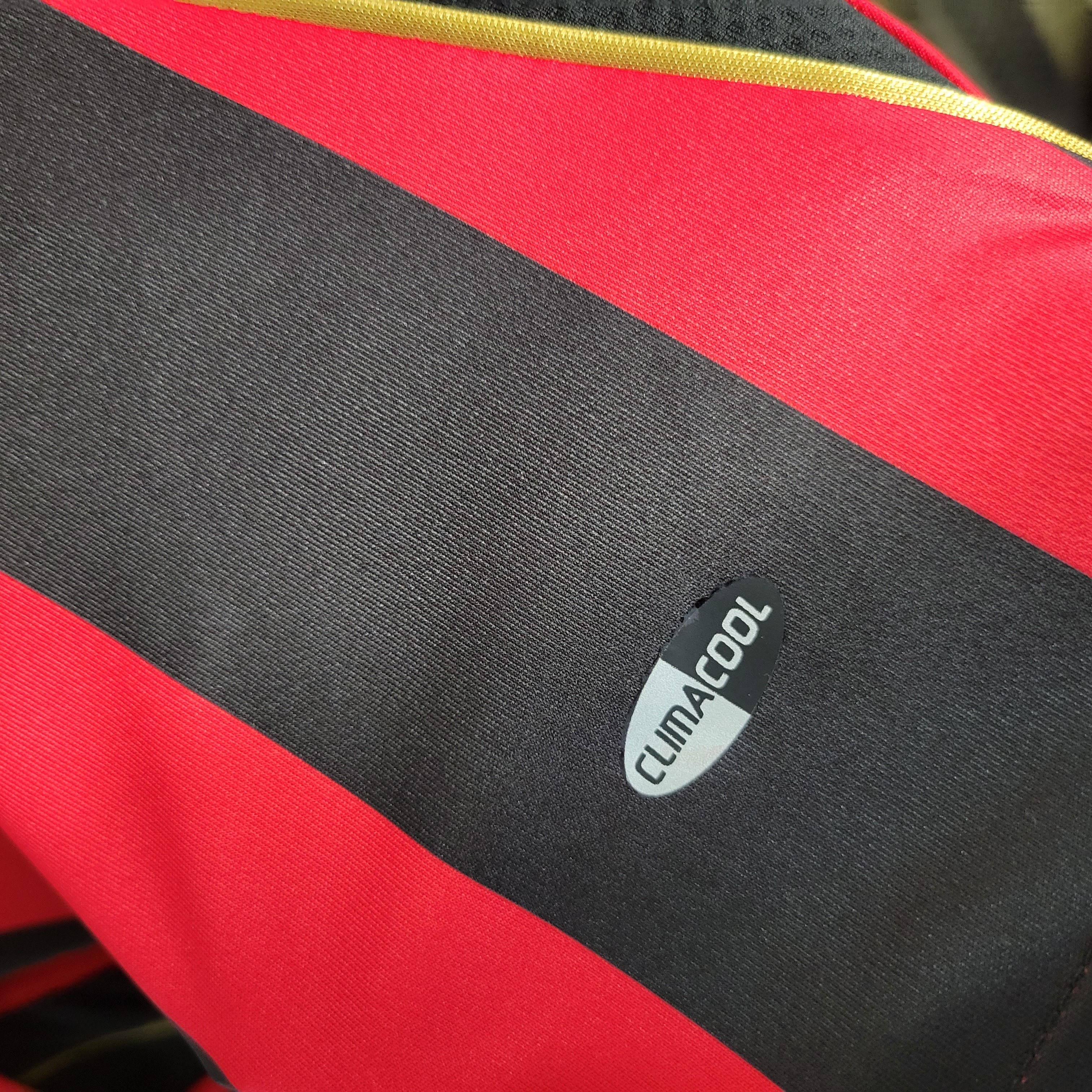 GlobeJersey-Retro AC Milan 06-07 Home Stadium Long Sleeve Jersey