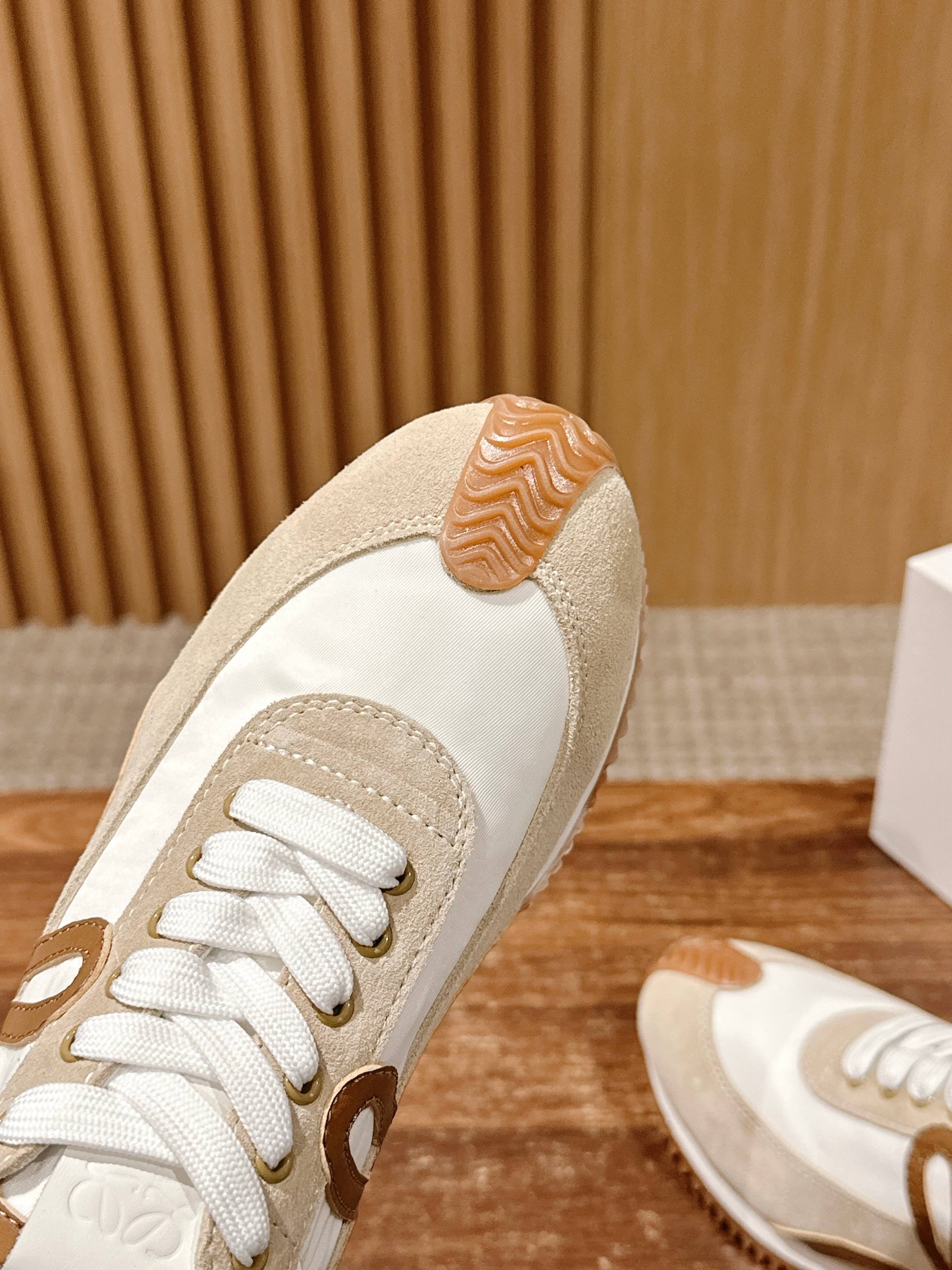 FLOW RUNNER SNEAKER IN BROWN SUEDE AND SHEEPSKIN、mysite、Cacoeks