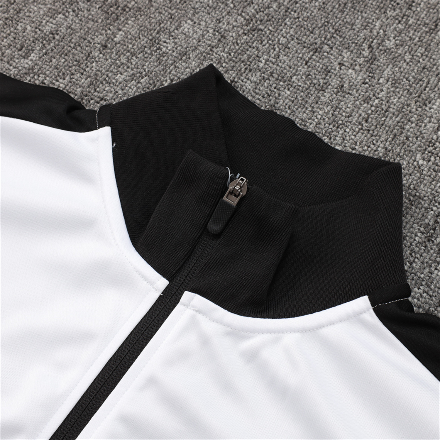 UltraTrikot-Corinthians 25-26 Jacket Training Tracksuit - White Jackets & Black Pants