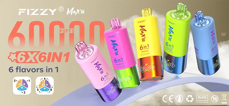 Fizzy Max III 60000 Puffs Disposable Vape