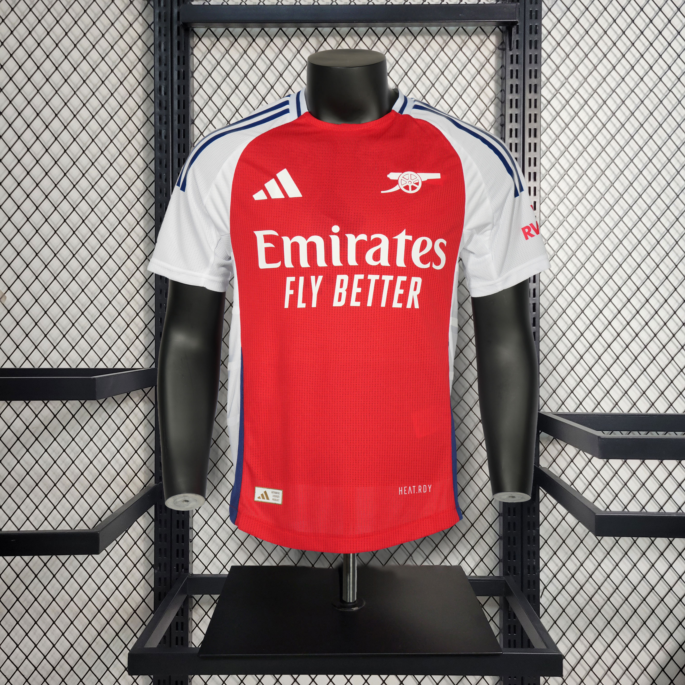 ManixJersey.com | Arsenal 24-25 Home Stadium Jersey - Player Version -Customize Name, Number and Patch | Worldwide Shipping