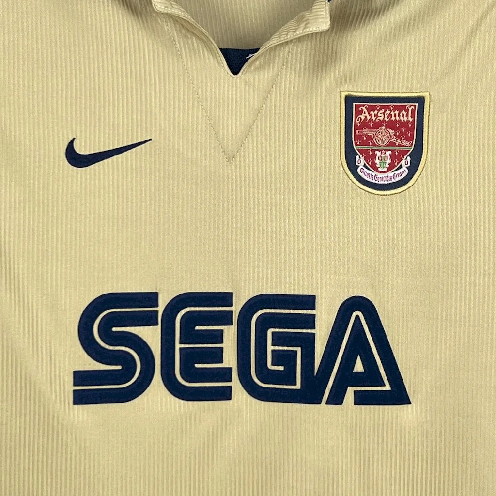 GlobeJersey-Retro Arsenal 2001-02 Away Long Sleeves Jersey