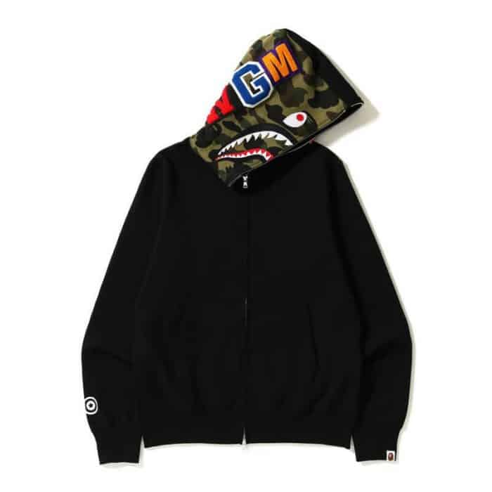 BAPE Detatchable Shark Black Hoodie、mysite、Cacoeks