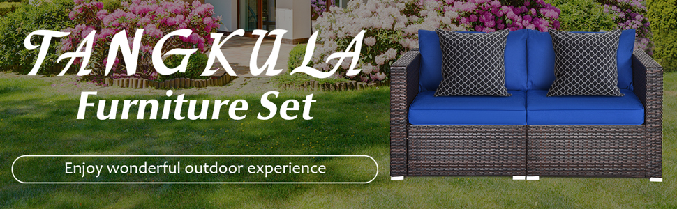 outdoor loveseat sofa