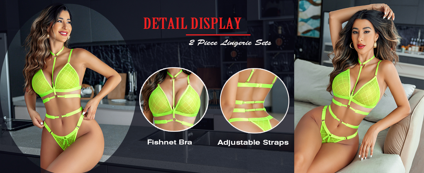 2 piece lingerie sets