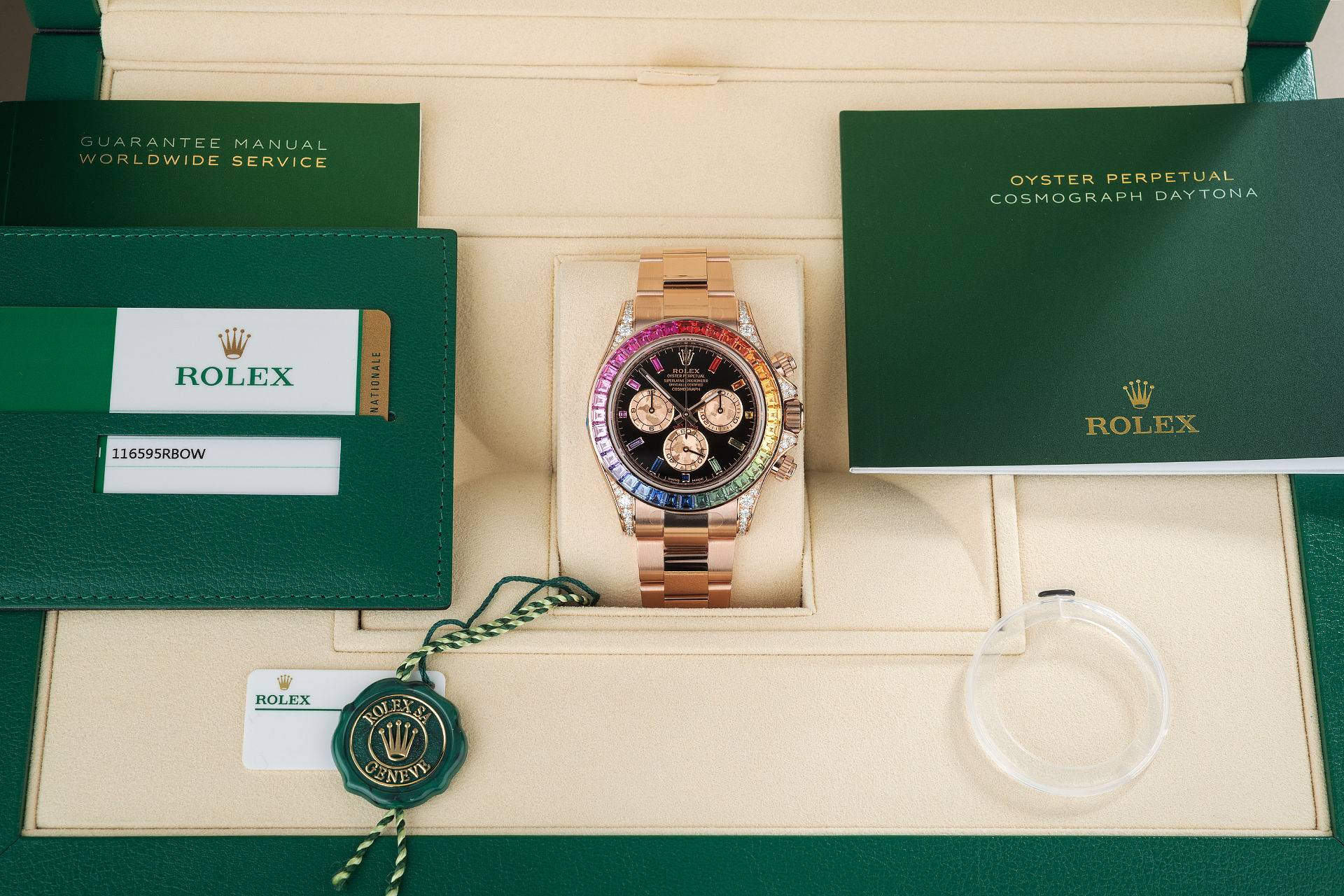 Rolex Cosmograph Daytona Watches | ref 116595RBOW | Brand New 'Very Rare' |  The Watch Club