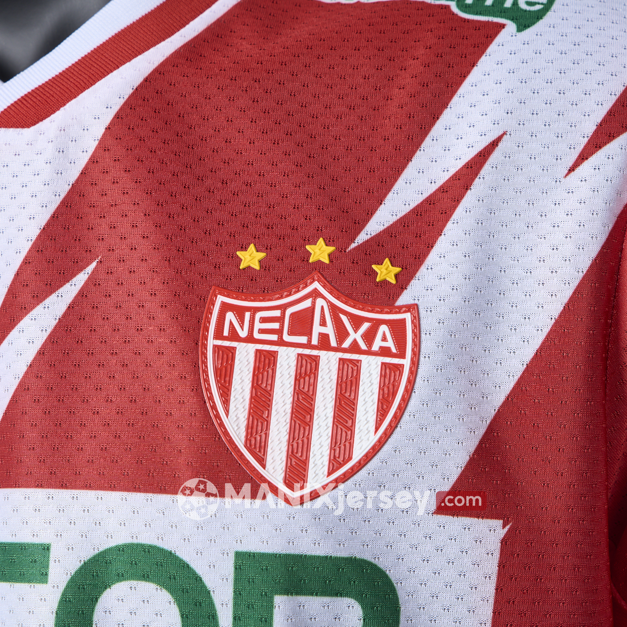 ManixJersey.com | Club Necaxa 24-25 Home Jersey - Player Version -Customize Name, Number and Patch | Worldwide Shipping