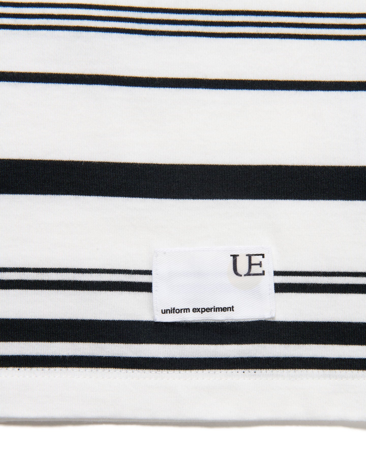 uniform experiment 25S/S BORDER LOOSE L/S TEE  UE-250033 