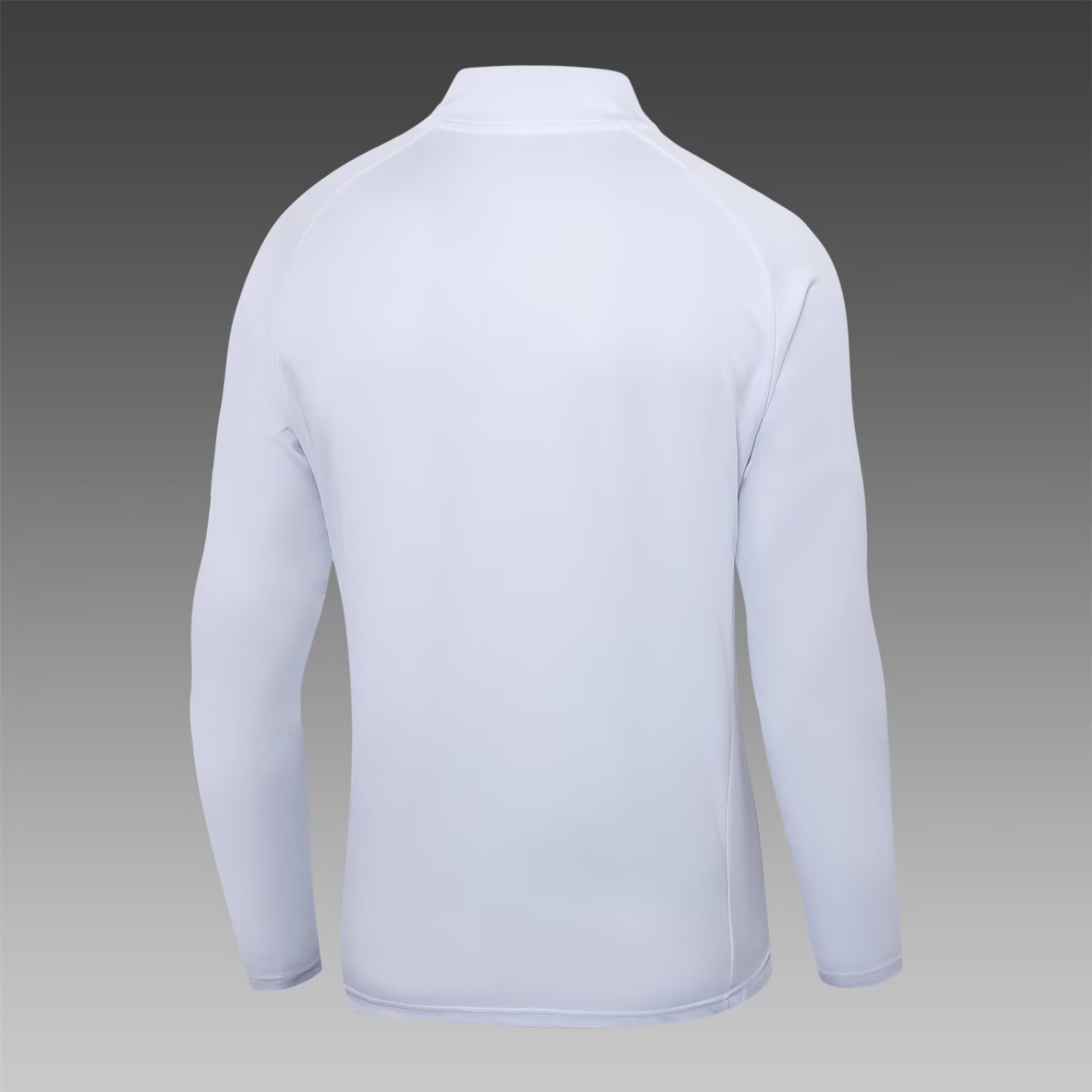 2025/2026 Real Madrid Half-Pull Training Suit White Football Shirt 1:1 Thai Quality Set:football jersey mysite: unitedjerseyfootball 邓江浪:football