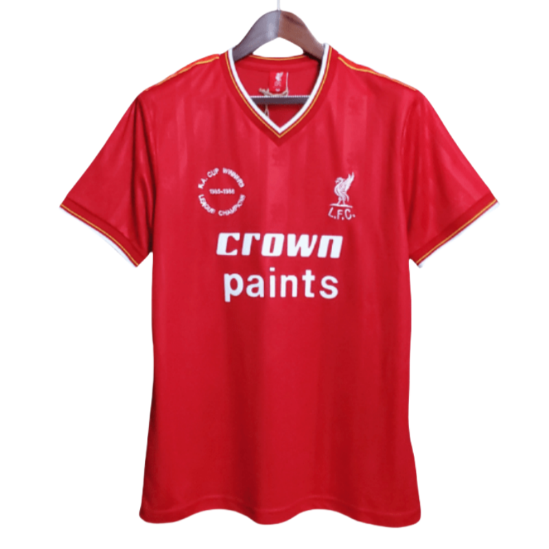 85-86 Liverpool home soccer jersey-Retro version: Ajax 24-25 Home Stadium Jersey - Fans Version mysite: Adidas luxuryfootballshirts.com: https://www.luxuryfootballshirts.com/