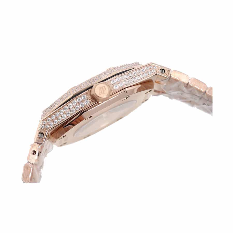 audemars piguet royal oak selfwinding 15400sr oo 1220sr 01 iced out 1