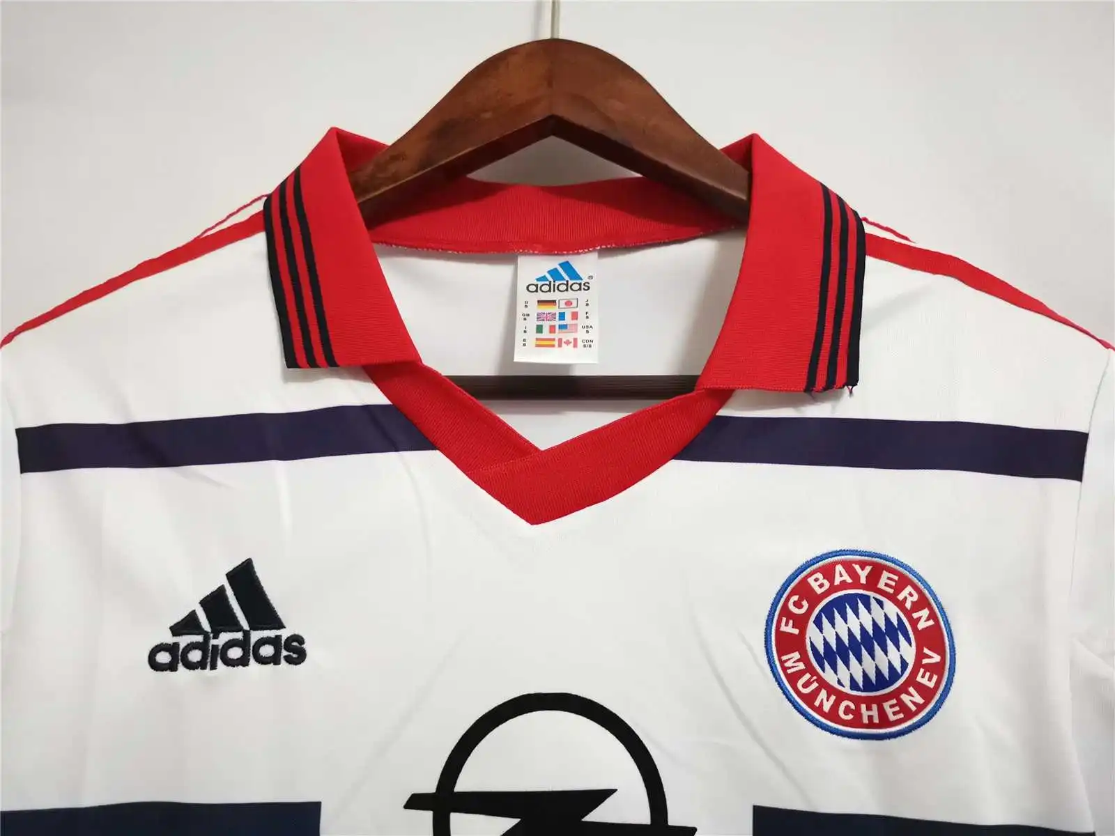 98-00 Bayern Munich Away soccer jersey-Retro version: Ajax 24-25 Home Stadium Jersey - Fans Version mysite: Adidas luxuryfootballshirts.com: https://www.luxuryfootballshirts.com/