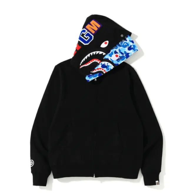 BAPE Shark Inside Camo Pullover Hoodie、mysite、Cacoeks