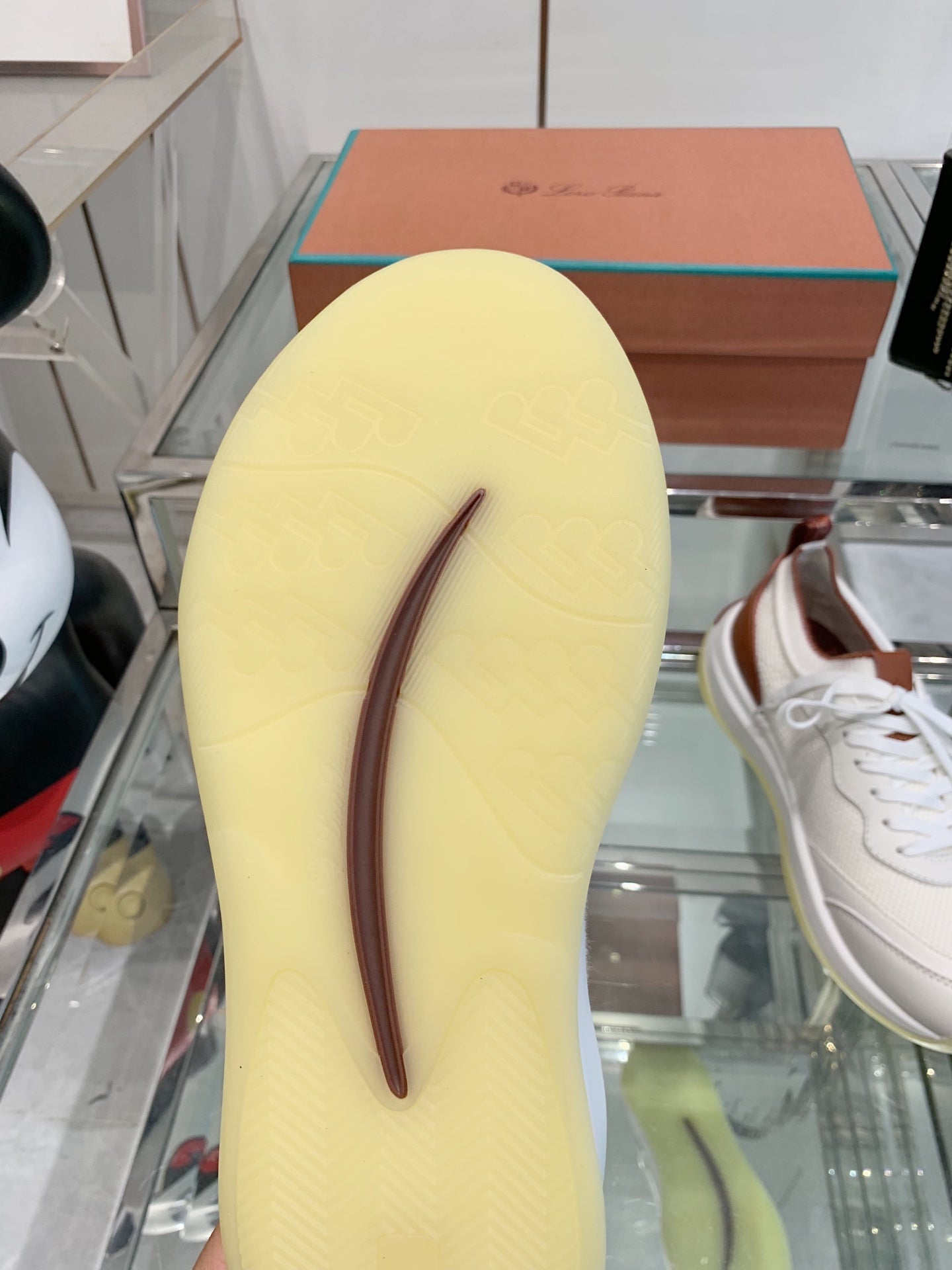 SNEAKER IN WHITE CANVAS MIX SUEDE WITH LAMBSKIN、mysite、Cacoeks