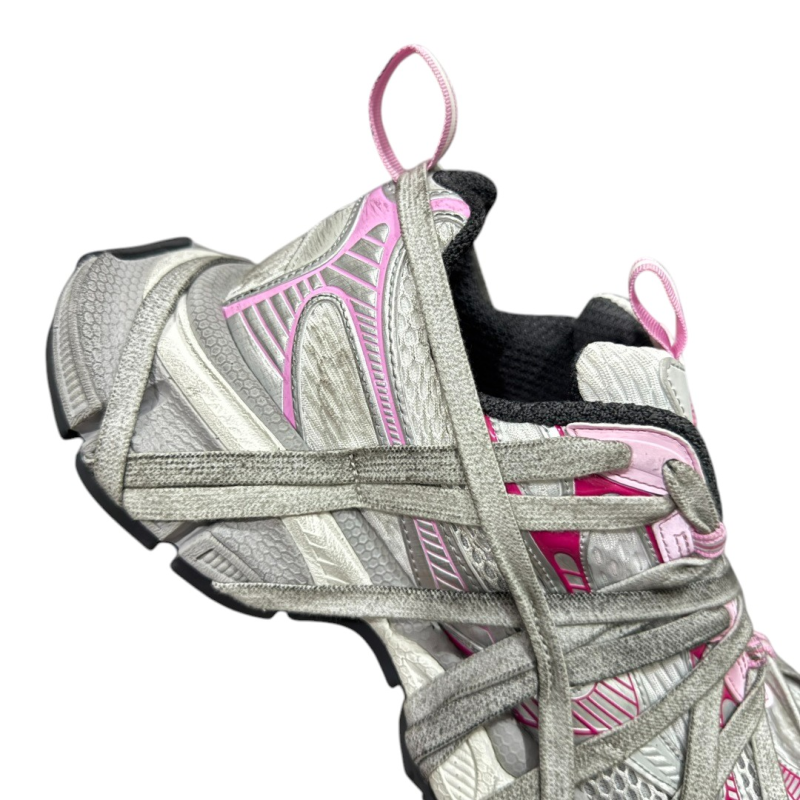 Balenciaga 3XL Extreme Lace Sneaker in White Grey Pink、mysite、Cacoeks