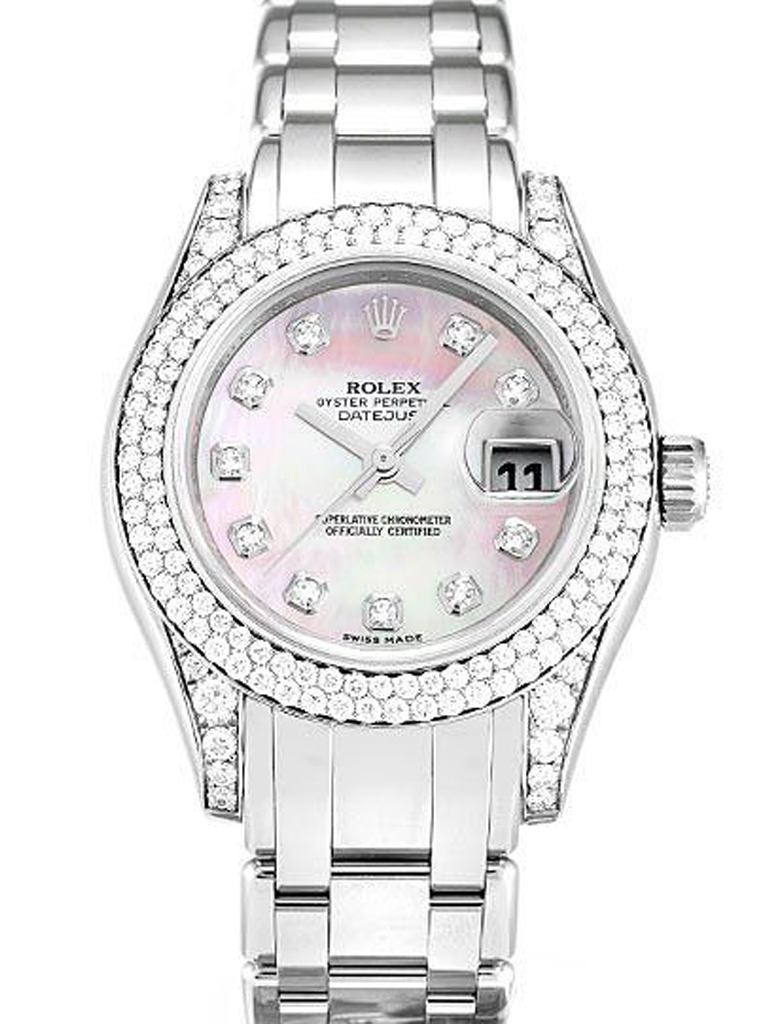 Replica Rolex Pearlmaster 36mm Mother of Pearl – Pink Dial 80359-fasswatch