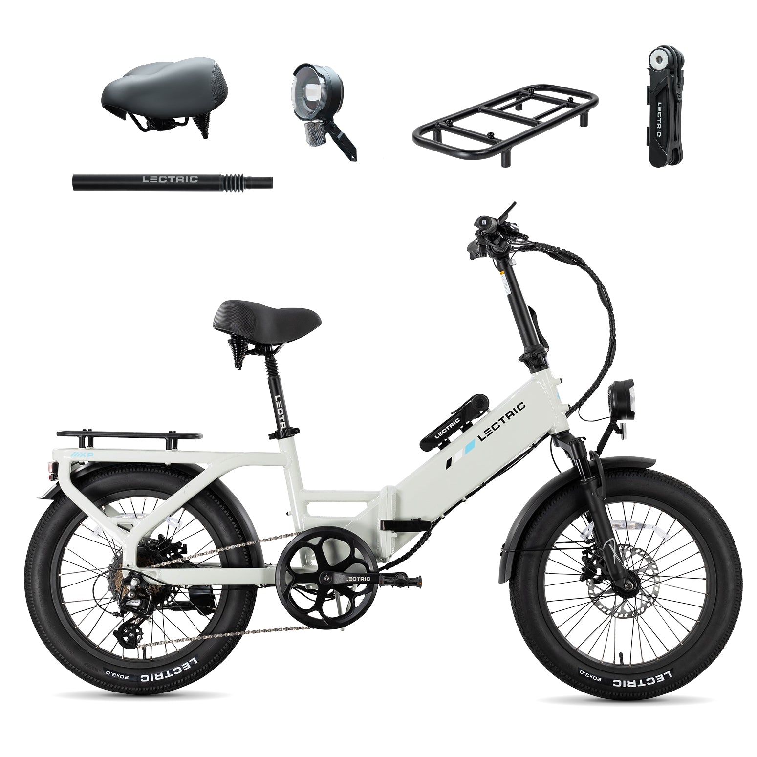XP4 750 Step-Thru Stratus White + FREE LevelUp Rack, Comfort Seat, Suspension Seat Post, Elite Headlight, Bike Lock ($356 Value)、mySite、bearsvspackers