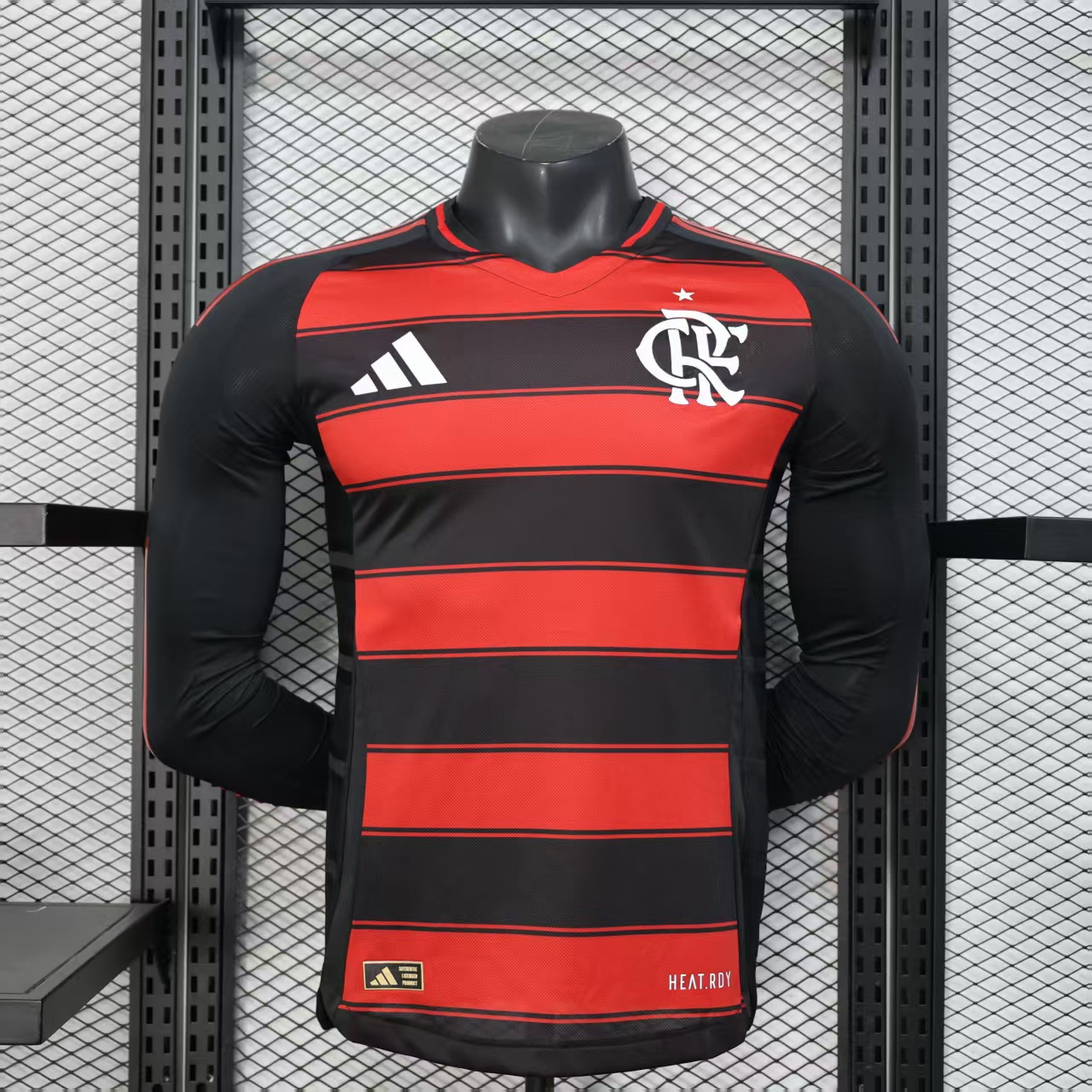 UltraTrikot-Flamengo 25-26 Home Long Sleeves Unsponsored Jersey - Player Version