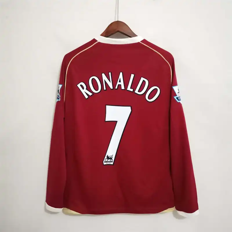 06-07 Manchester United Home soccer jersey-Long Sleeve Retro version: Ajax 24-25 Home Stadium Jersey - Fans Version mysite: Adidas luxuryfootballshirts.com: https://www.luxuryfootballshirts.com/