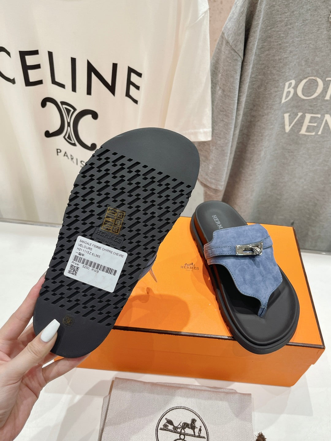 EMPIRE SANDAL BLACK MIX STONE SUEDE、mysite、Cacoeks