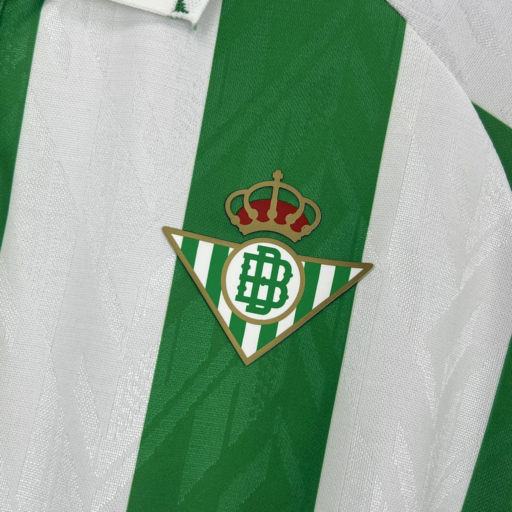 foot-Real Betis 24-25 Home Unsponsored Long Sleeves Jersey - Fans Version