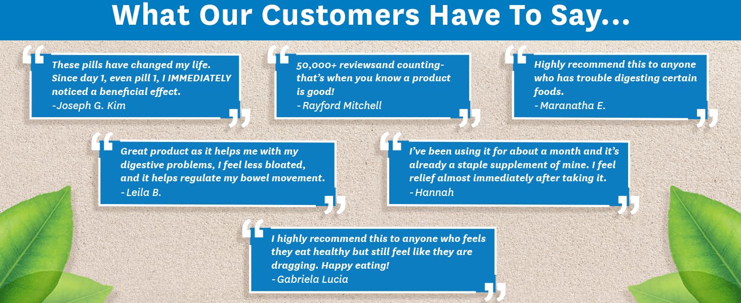 what our customers have to say