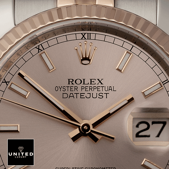 Rolex Datejust Sundust 126331-0010 Pink Dial Stick indices & Stick Dot Replica