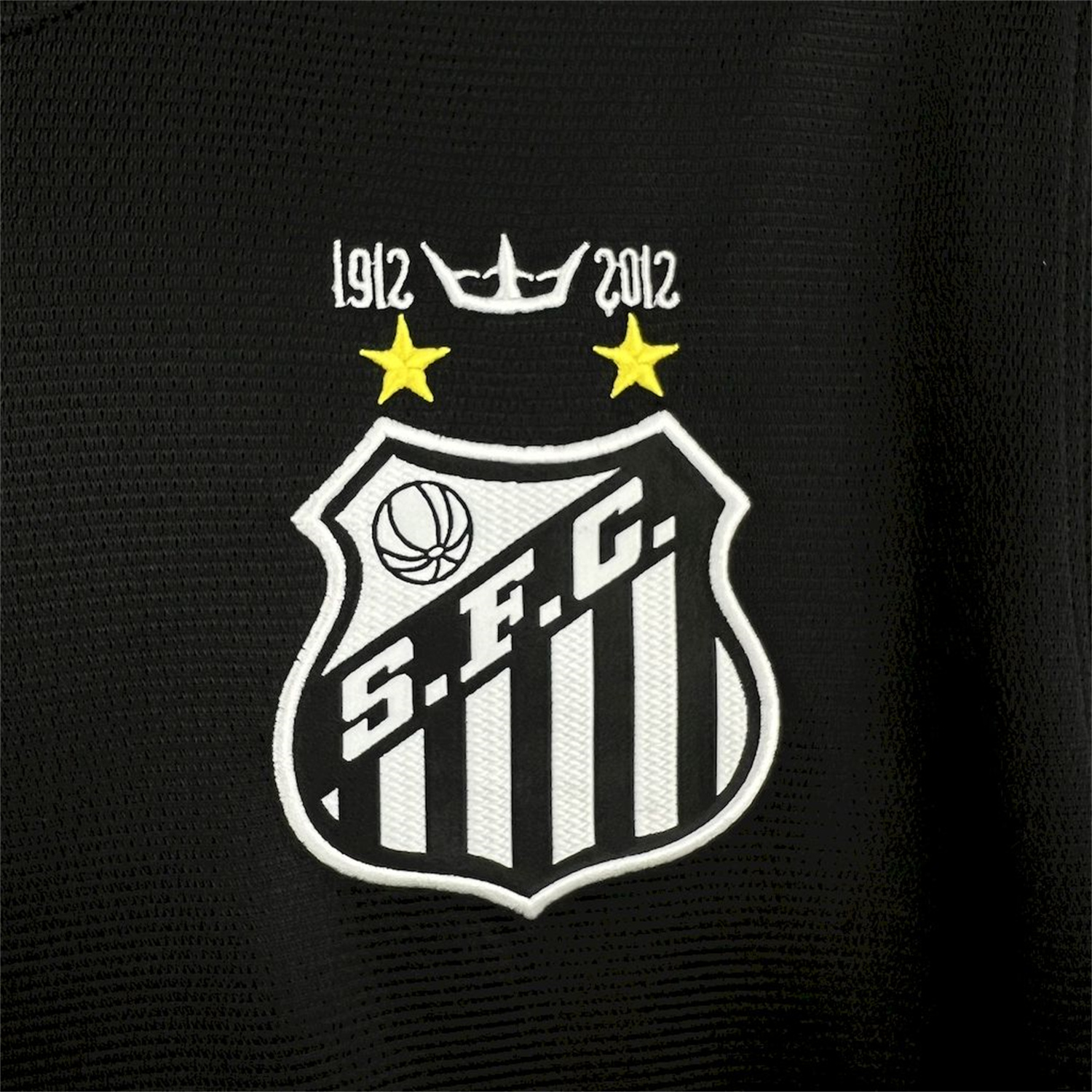 Funinjersey-Retro Santos 2011-12 Black Jersey