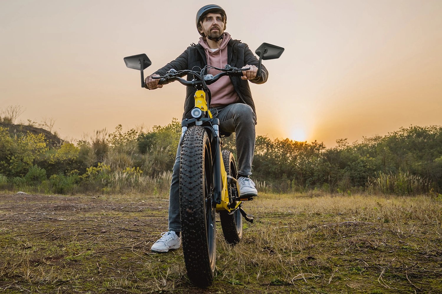 Magicycle Extra-Large Handlebar Ebike Mirror、mySite、bearsvspackers