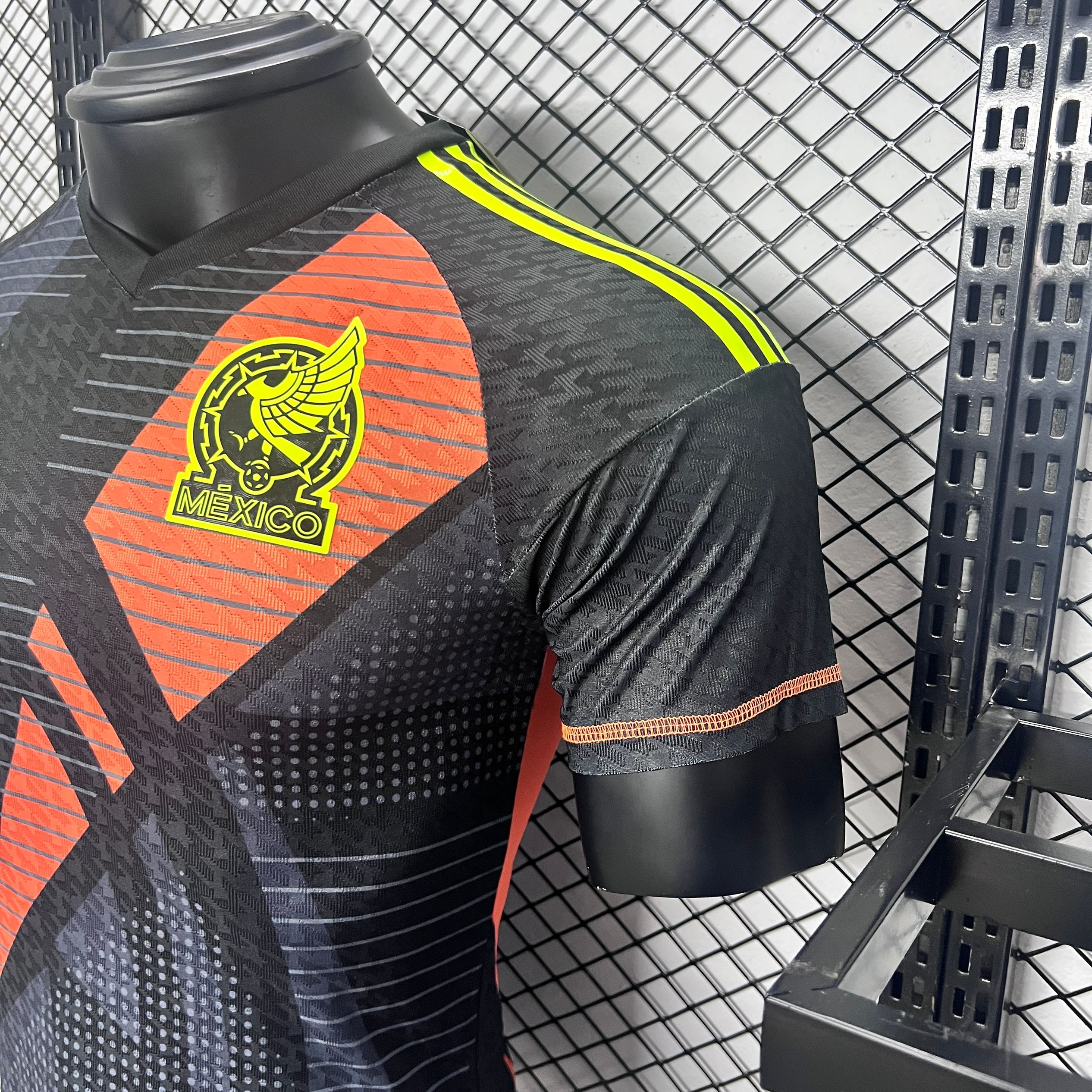 Higojerseys-Mexico 2024 Black Goalkeeper Jersey - Player Version