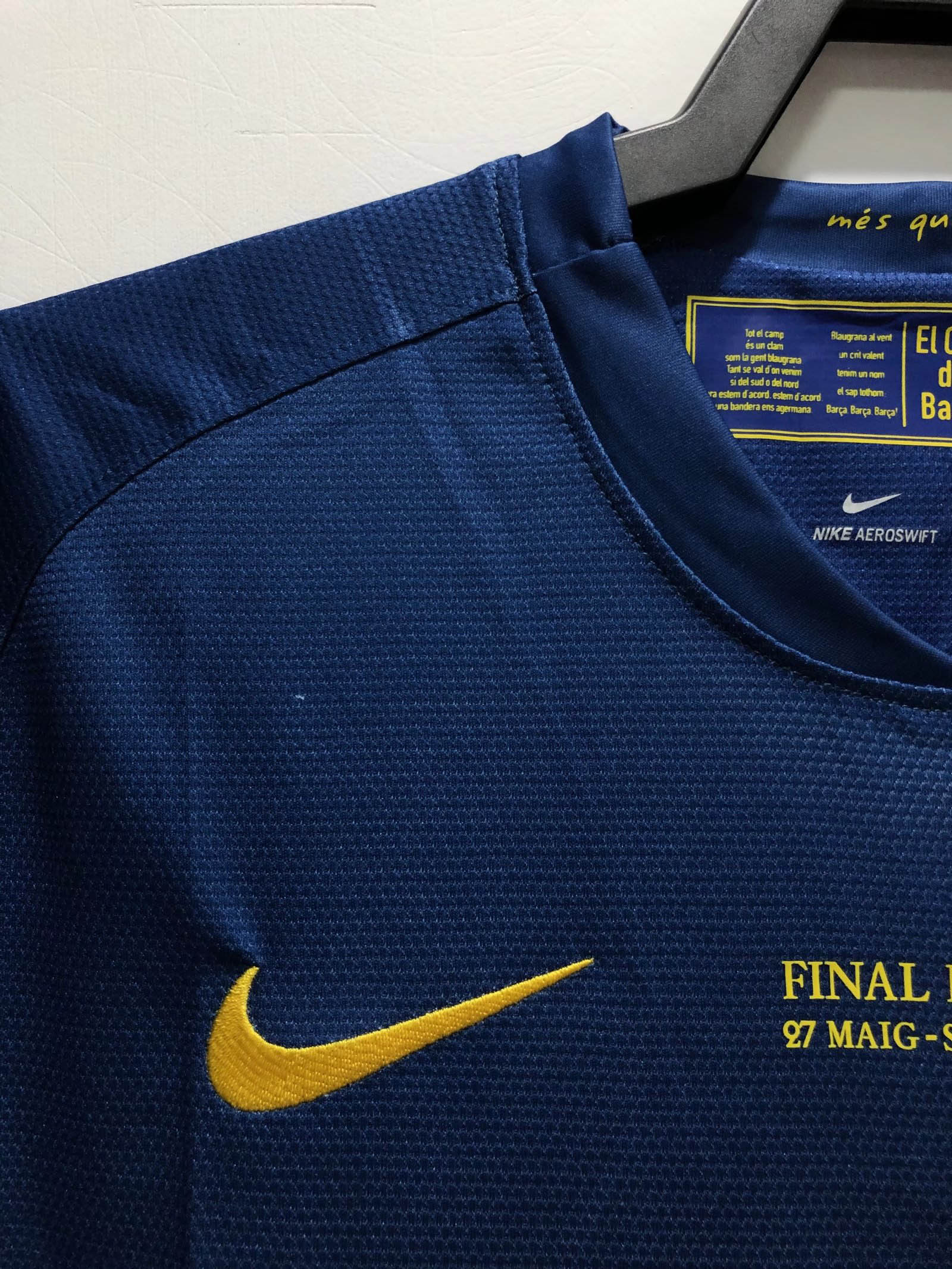 2008/2009 Retro Barcelona Football Shirt Home Champions League 1:1 Thai Quality:football jersey mysite: unitedjerseyfootball 邓江浪:football