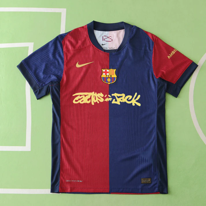 2025/2026 Barcelona Travis Scott football jersey 1:1 Thai quality:football jersey mysite: unitedjerseyfootball 邓江浪:football