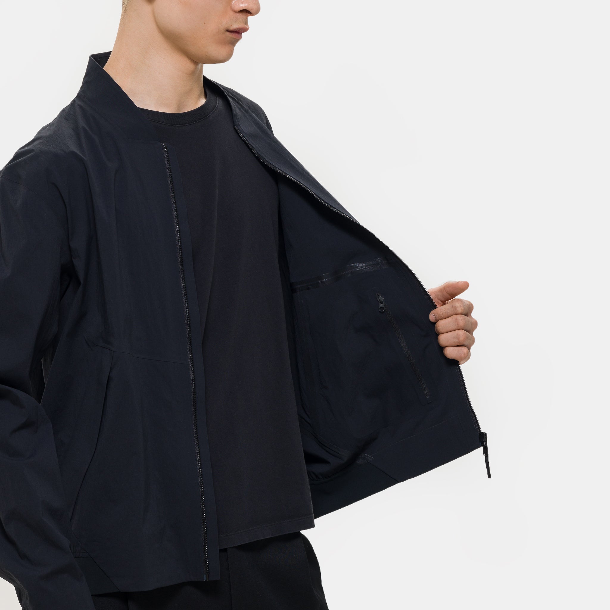 Diode Bomber Jacket in Black