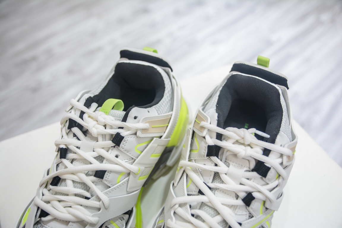 Balenciaga Track Worn Out In White Fluo Yellow (Women’s)、mysite、Cacoeks