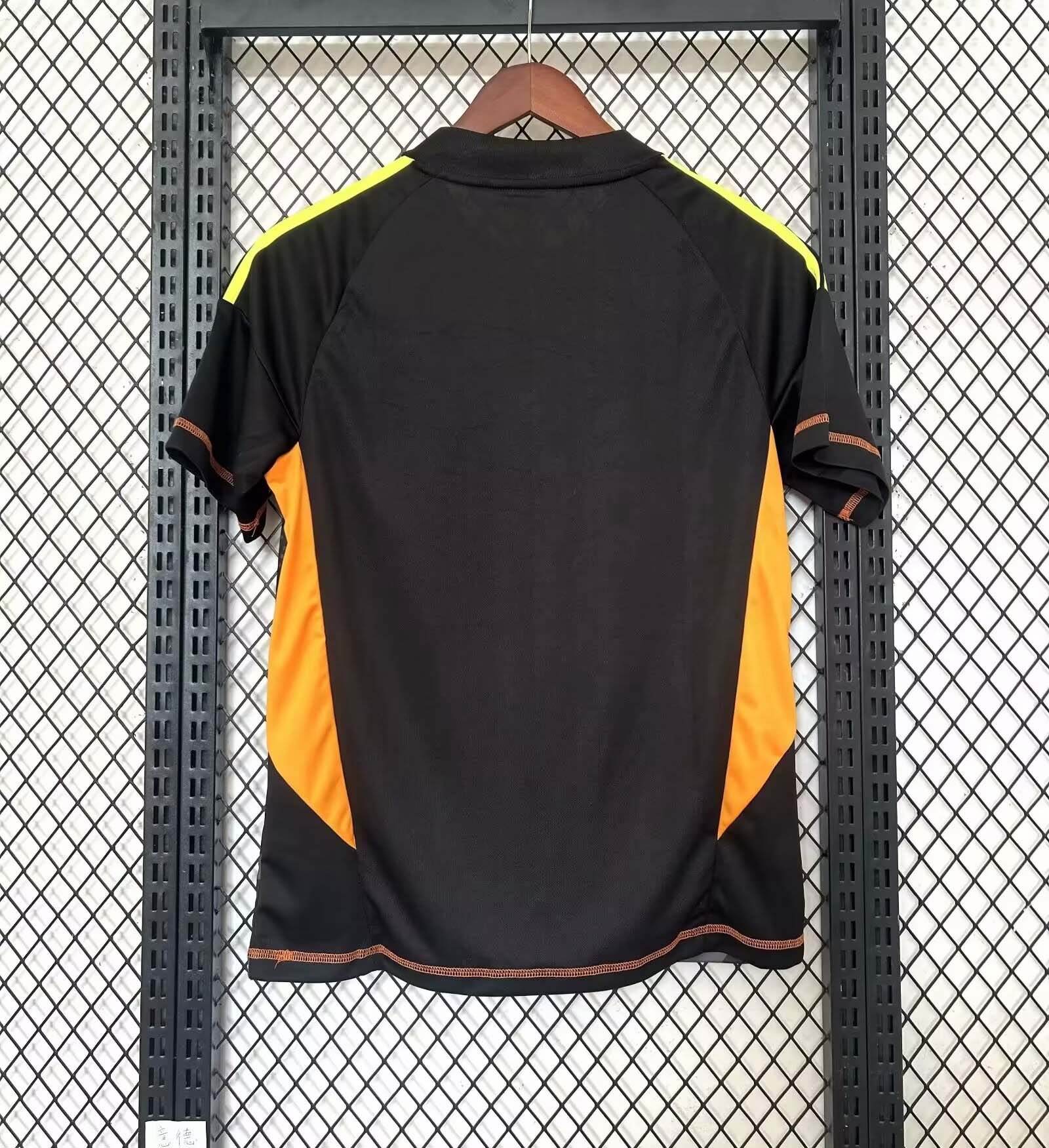 2024/2025 Arsenal Goalkeeper Black Football Shirt 1:1 Thai Quality:football jersey mysite: unitedjerseyfootball 邓江浪:football