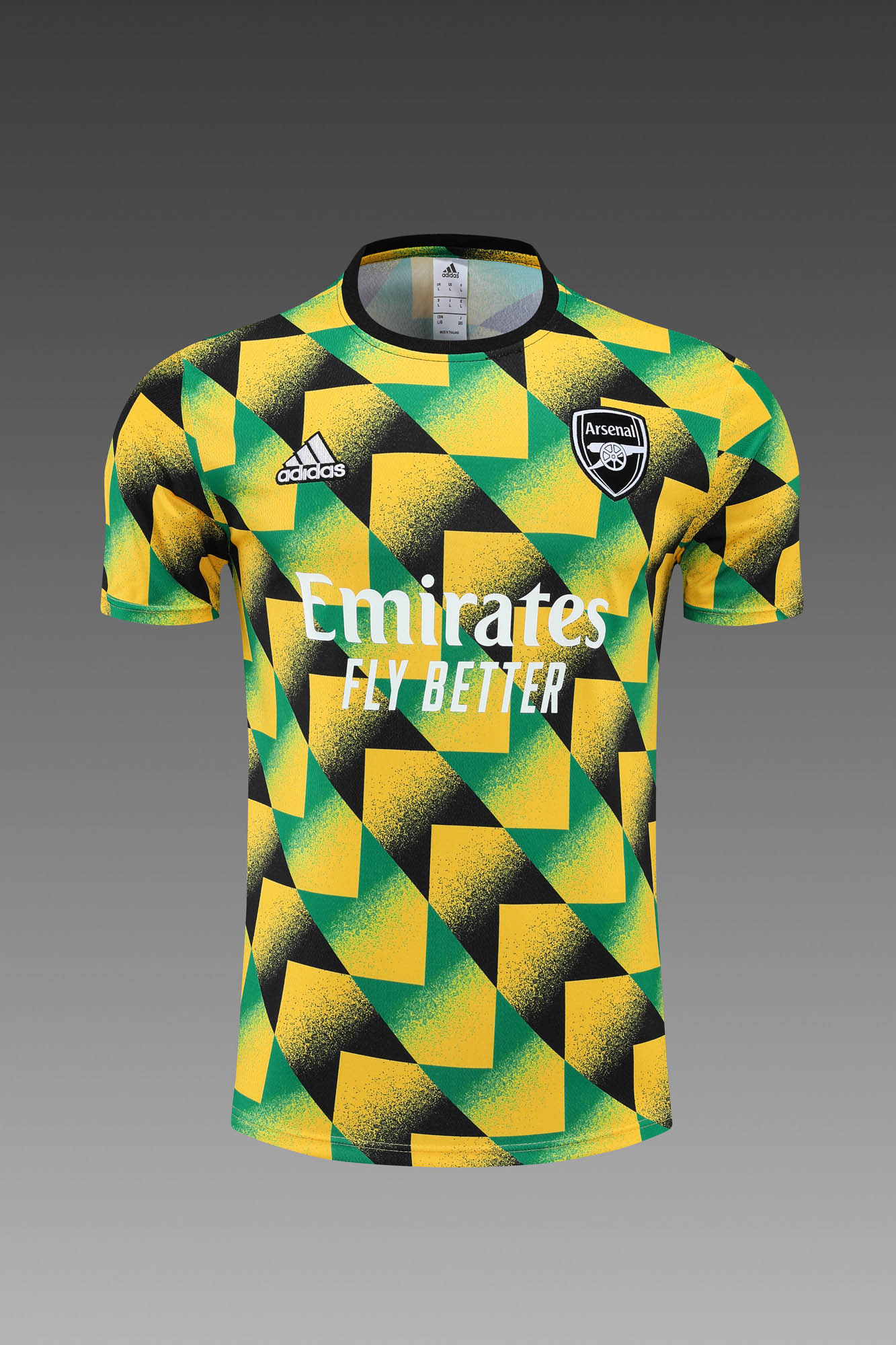 2022/2023 Arsenal Soccer Jersey Training Wear Yellow Black Green:football jersey mysite: unitedjerseyfootball 邓江浪:football