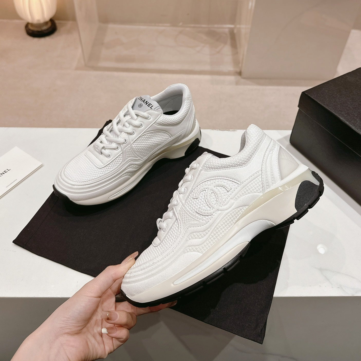 Women's White Sneaker Breathable mesh、mysite、Cacoeks
