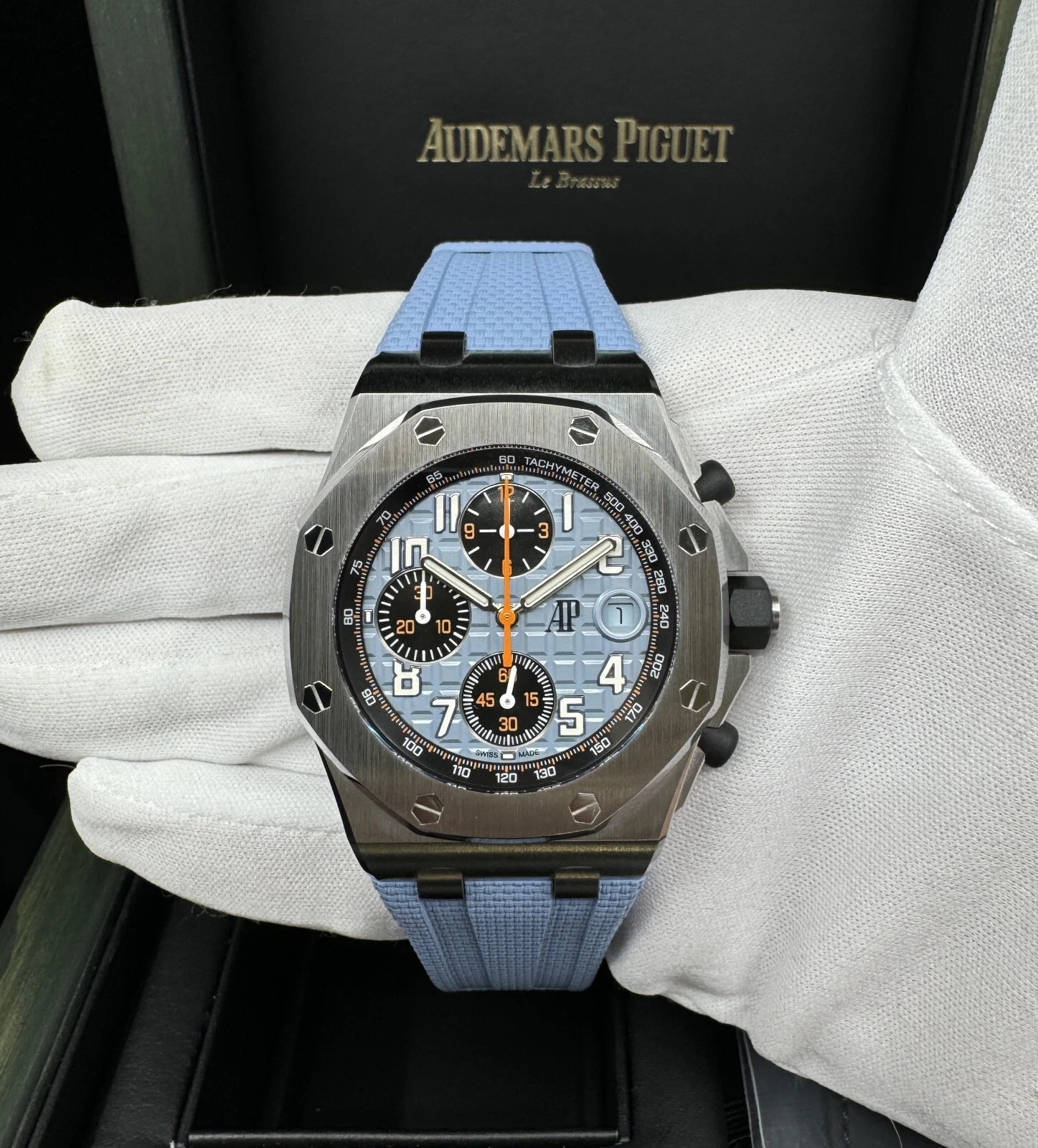 Audemars Piguet Royal Oak Offshore 26238ST.OO.A340CA.01 Super Clone Watch – Blue Chronograph Steel Replica