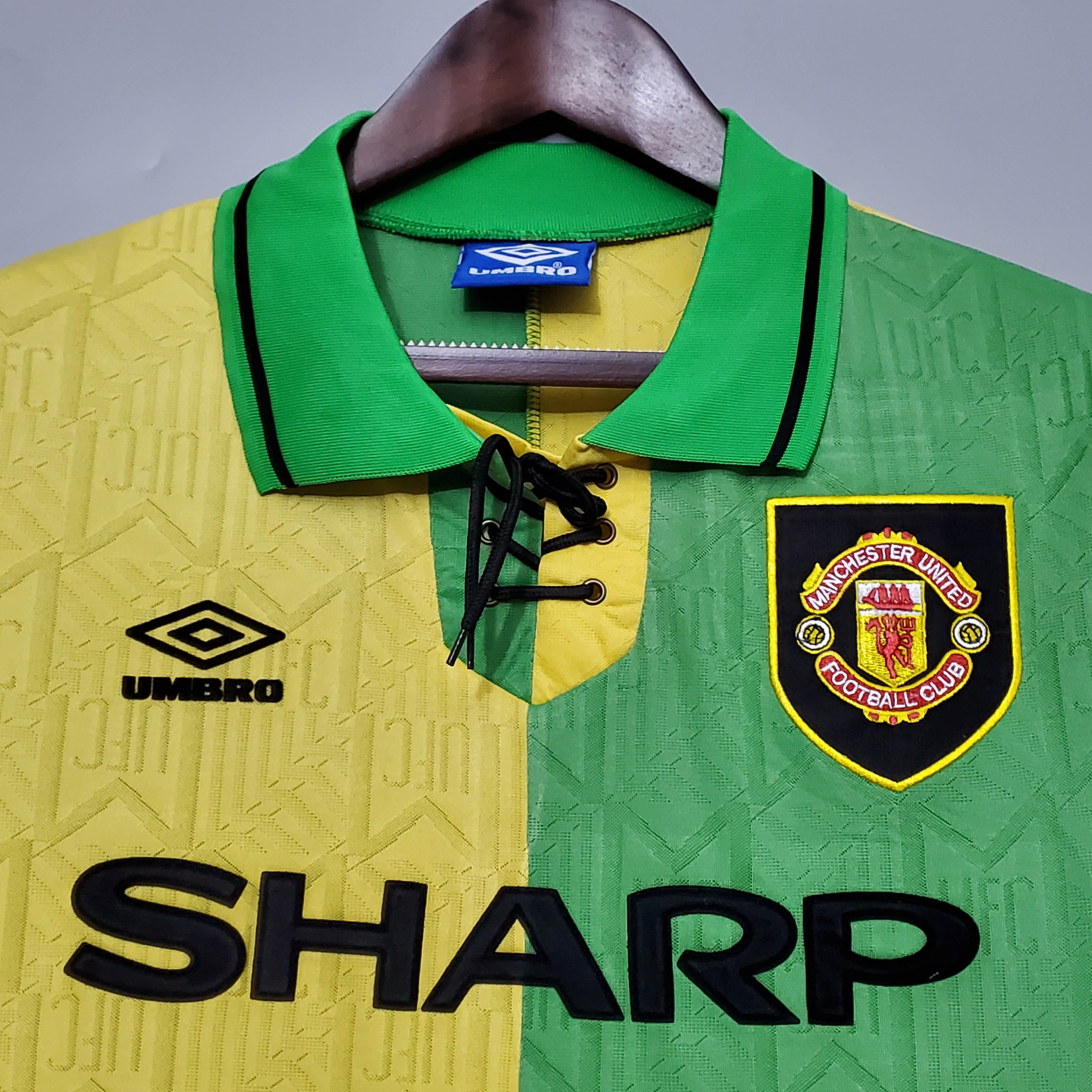 1992/1994 Retro Manchester United Third Away Football Shirt 1:1 Thai Quality:football jersey mysite: unitedjerseyfootball 邓江浪:football
