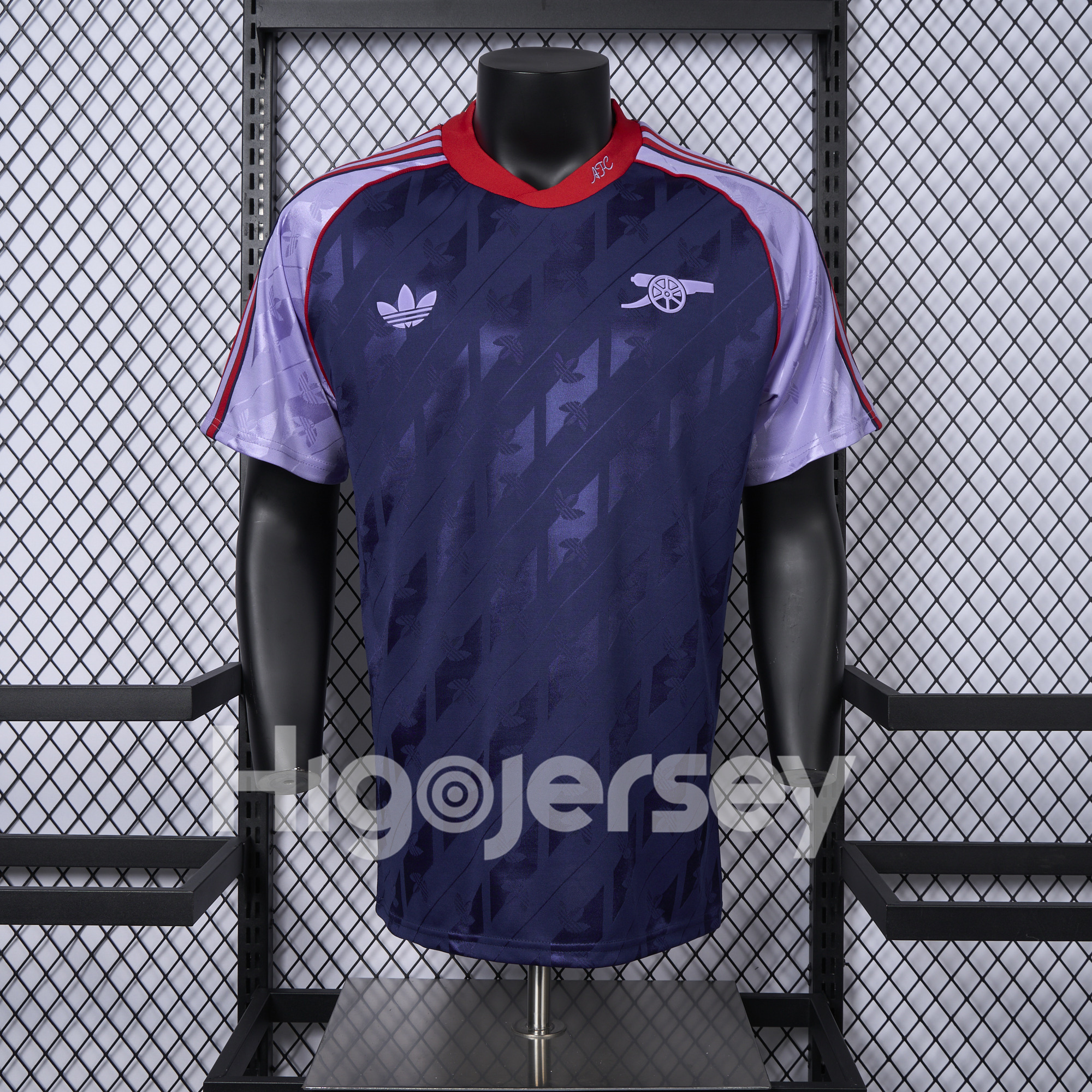 Higojerseys-Arsenal 24-25 Originals LFSTLR Purple Jersey - Player Version