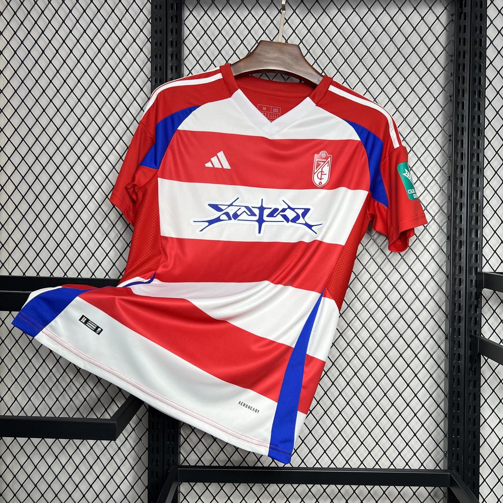 ManixJersey.com | Granada CF 24-25 Home Stadium Jersey - Fans Version -Customize Name, Number and Patch | Worldwide Shipping