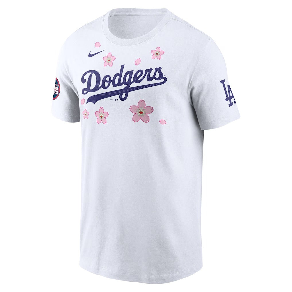 Takashi Murakami x MLB World Tour Tokyo Series 2025 Shohei Ohtani Dodgers S/S Tee  White 