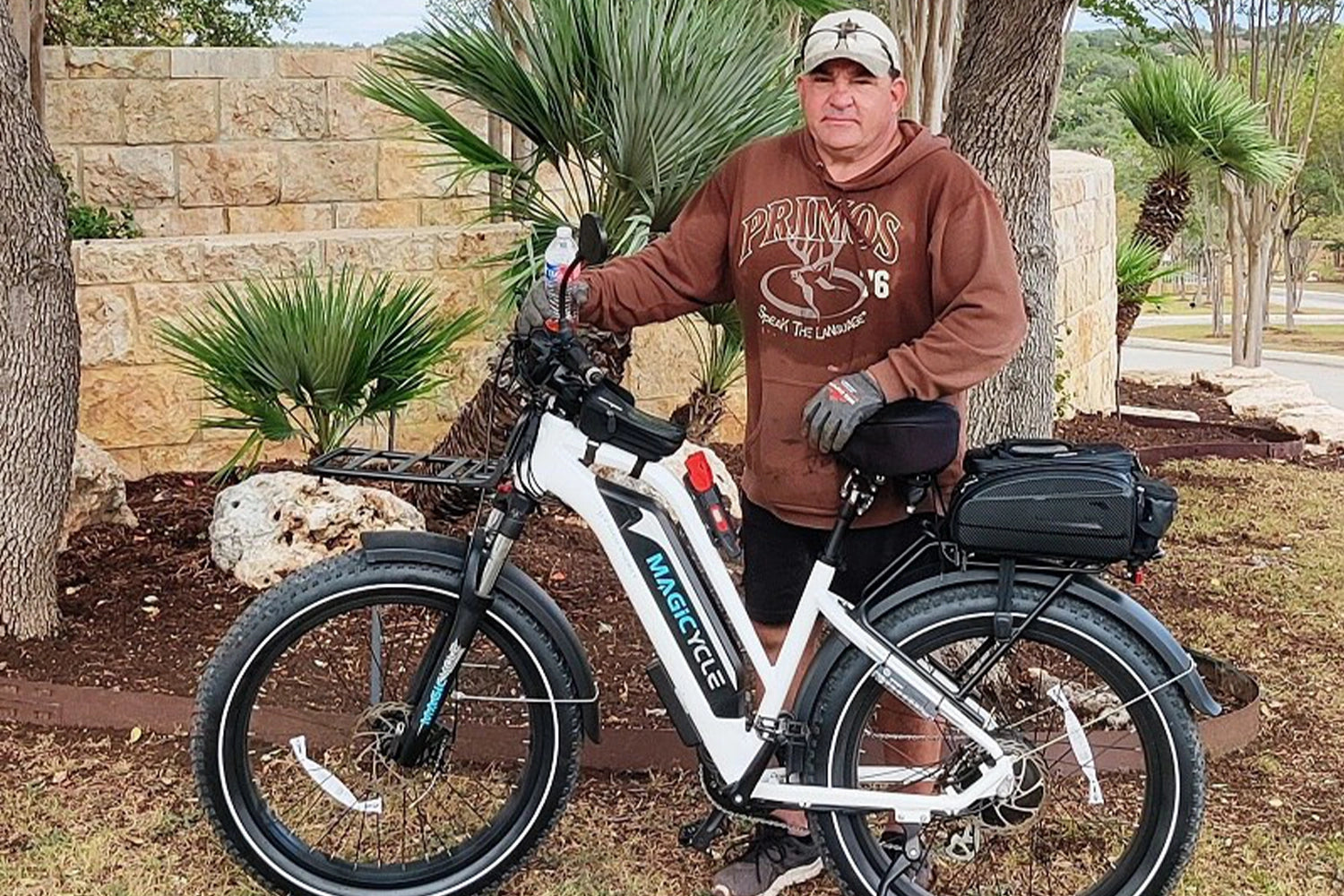 Magicycle Ebike Front Rack、mySite、bearsvspackers