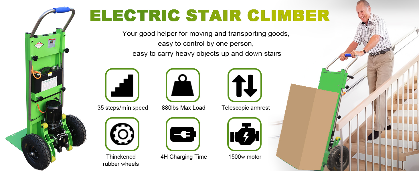 Electric stair climber
