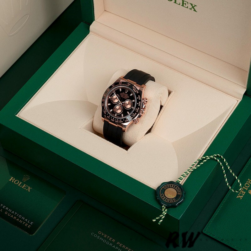 Rolex Daytona Cosmograph Automatic Rose Gold 116515LN-0012 Replica-fasswatch