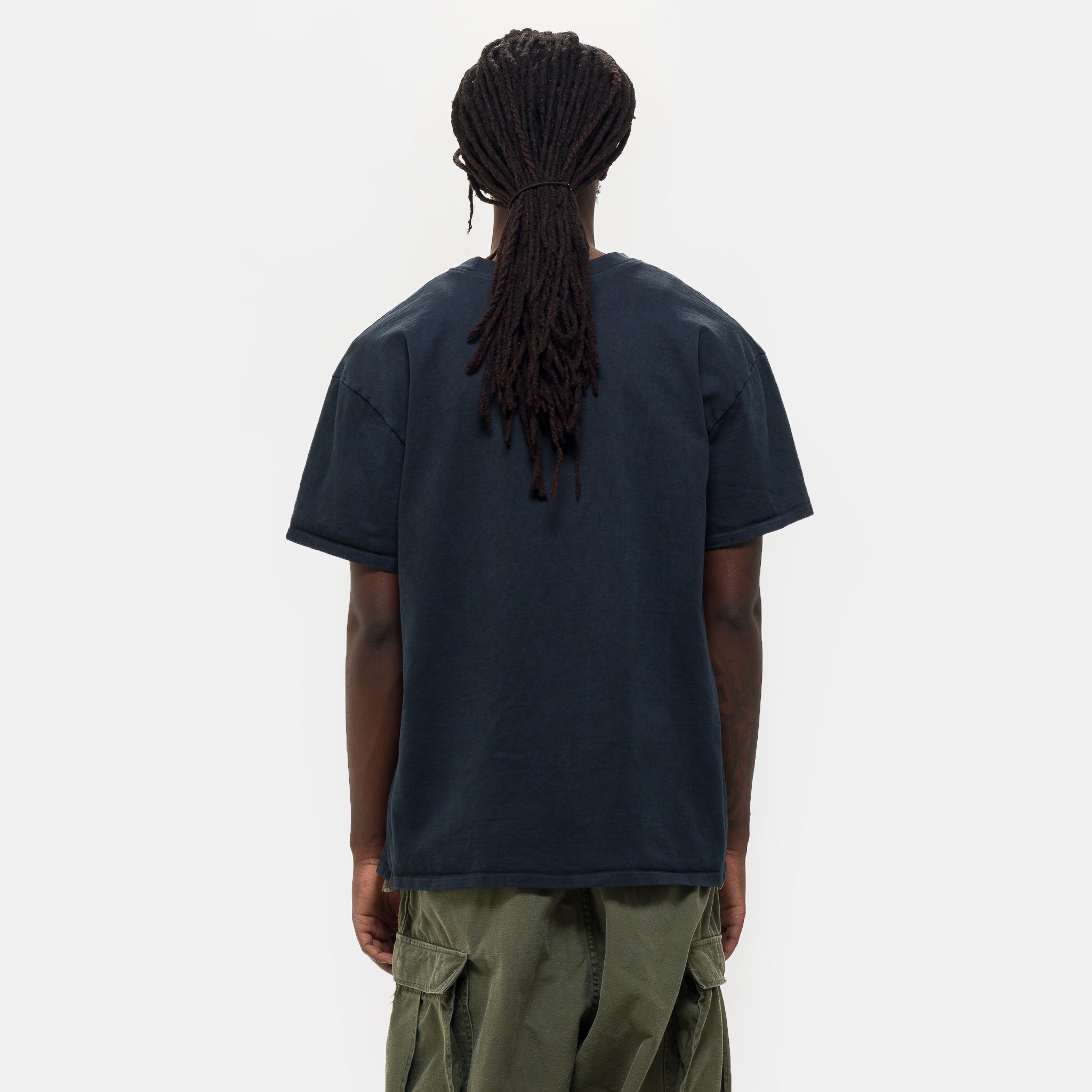 Oversized T-Shirt in Faded Black