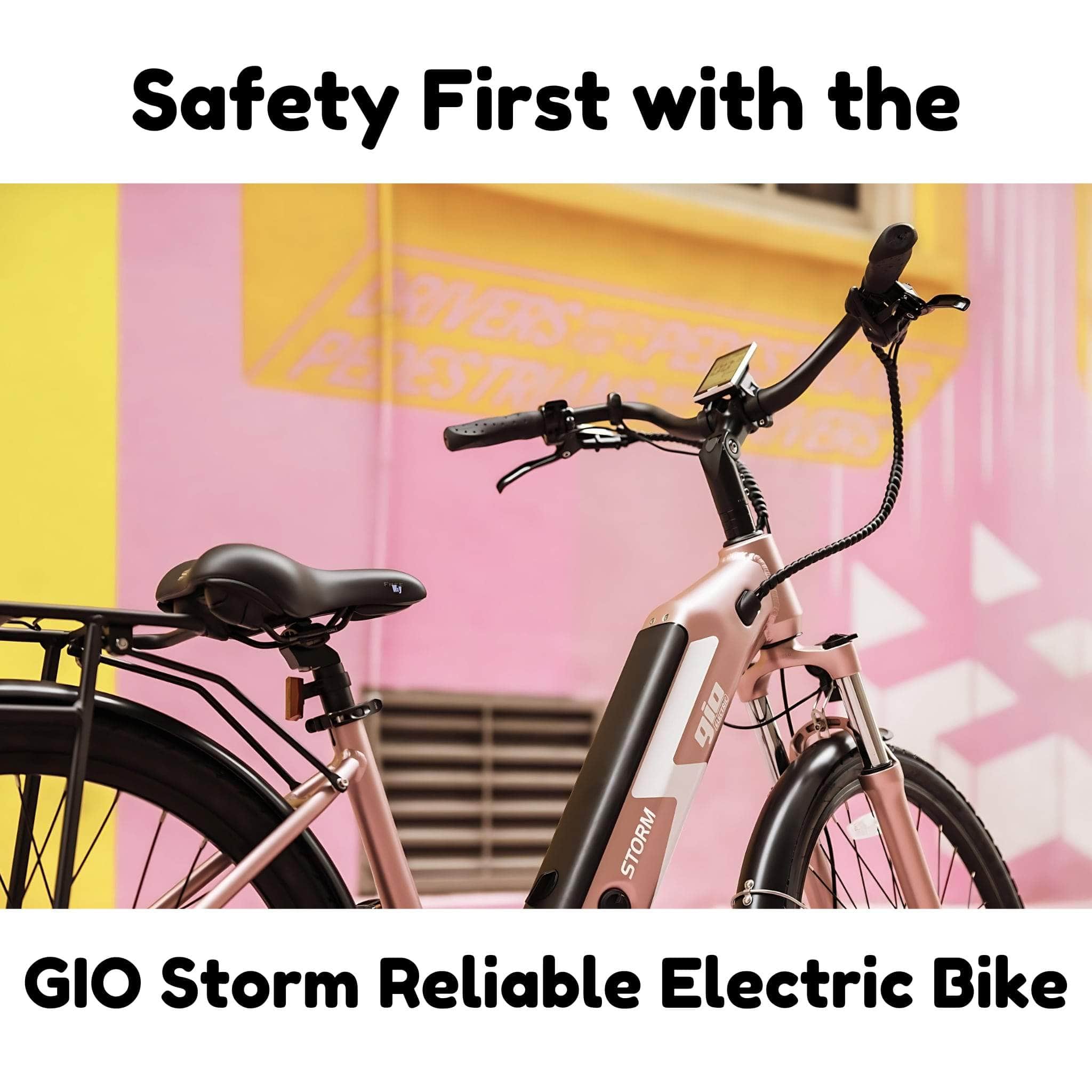 Safety First with the GIO Storm Reliable Electric Bike