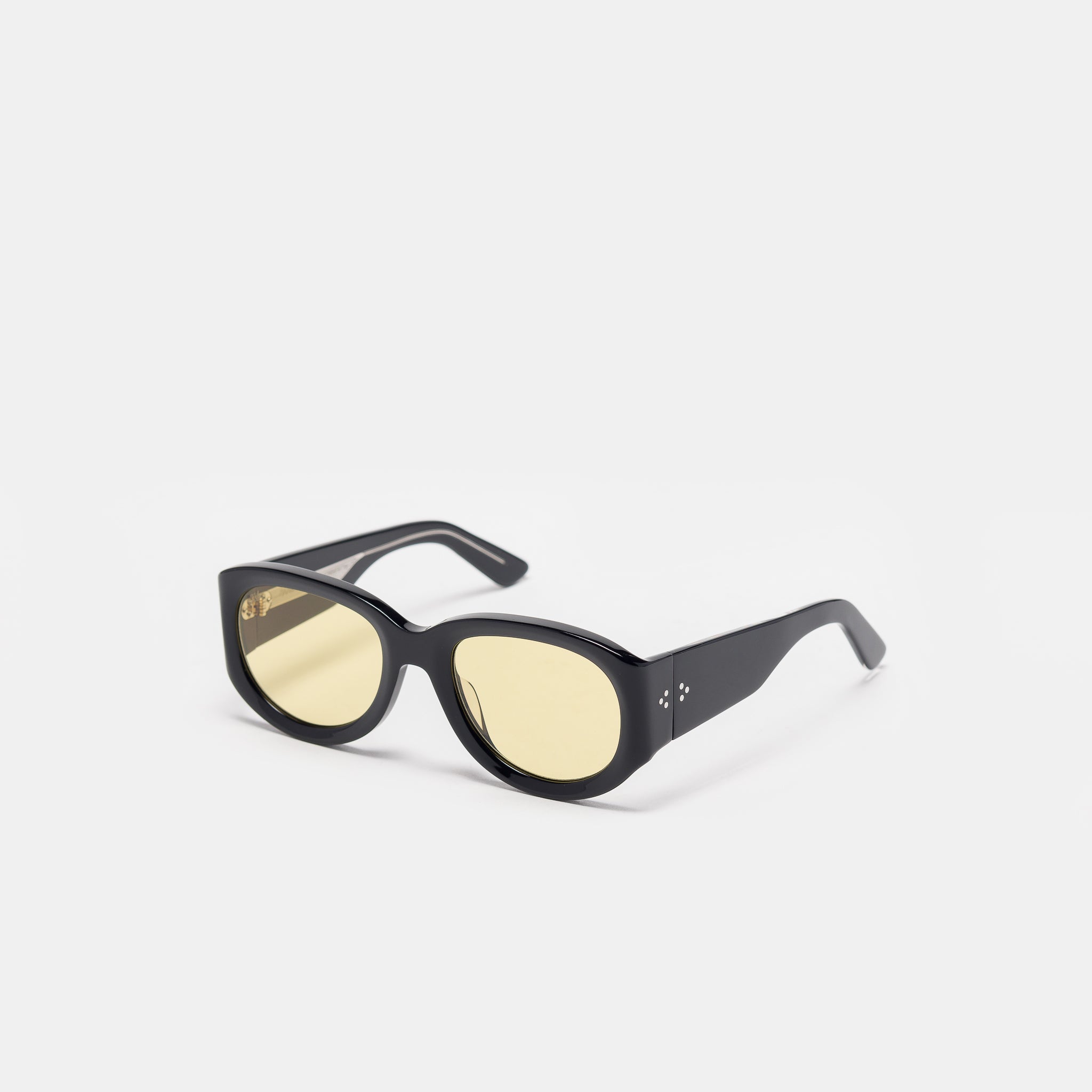 Tempo Sunglasses in Black/Yellow
