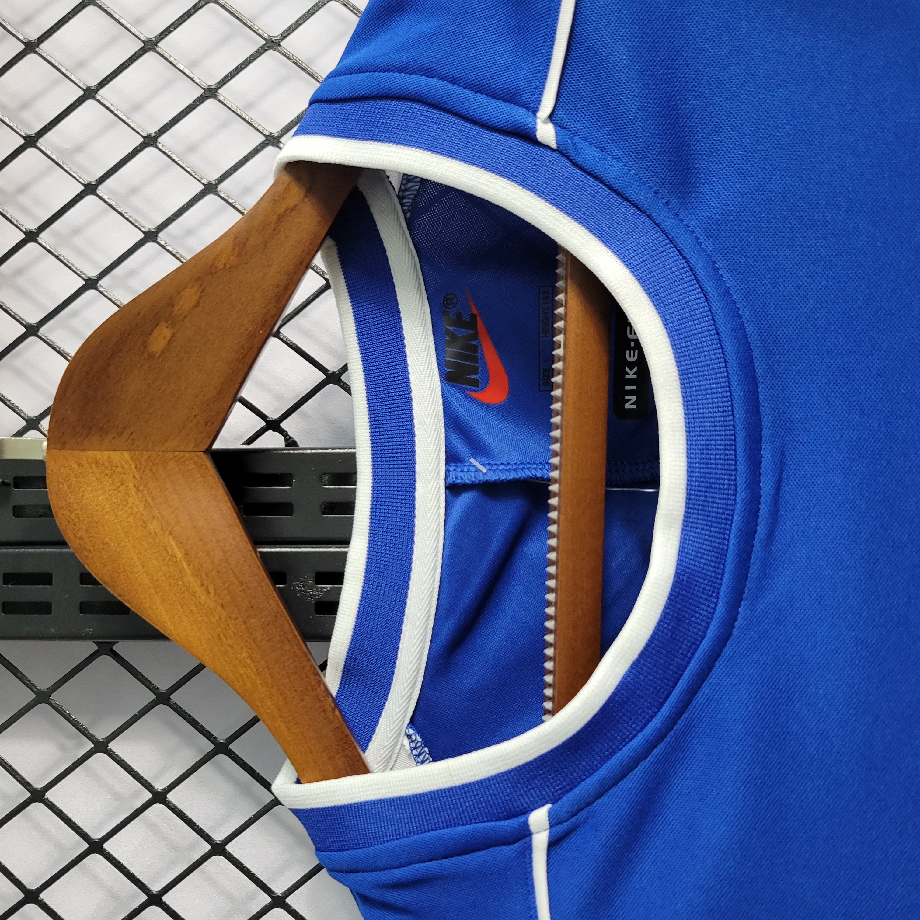 ManixJersey.com | Retro Brazil 1998 Away Stadium Jersey -Customize Name, Number and Patch | Worldwide Shipping